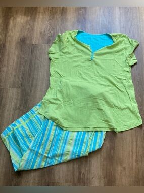 Green & Blue PJ SET 2X (18W/20W)
